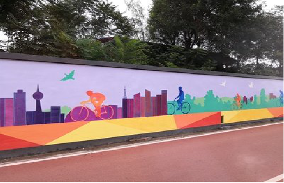 东山墙体彩绘-围墙