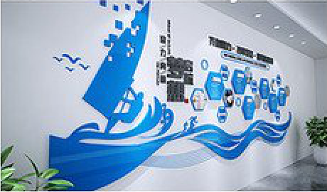 东山海浪主题文化墙如何设计？