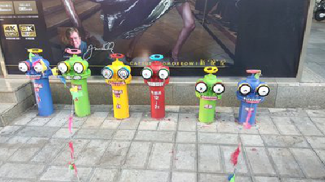 东山商业区彩绘