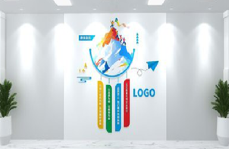 东山公司企业形象墙的工艺材料有哪些？